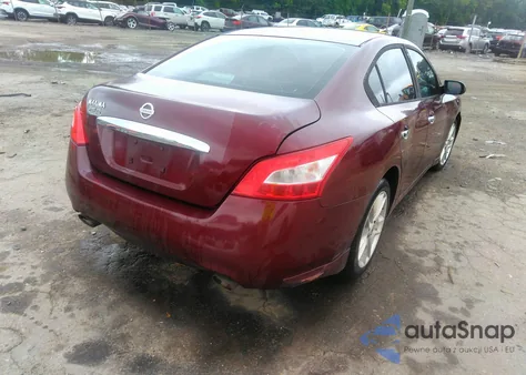2009 Nissan Maxima S/Sv из США, поврежденный, VIN 1N4AA51E39CH55320